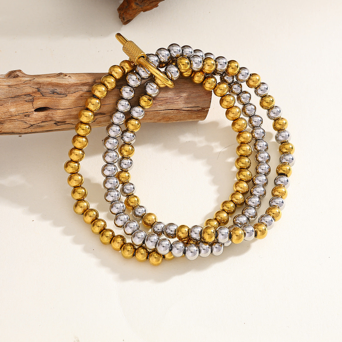 Beaded stack