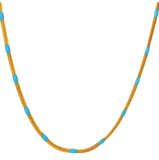 Turquoise snake