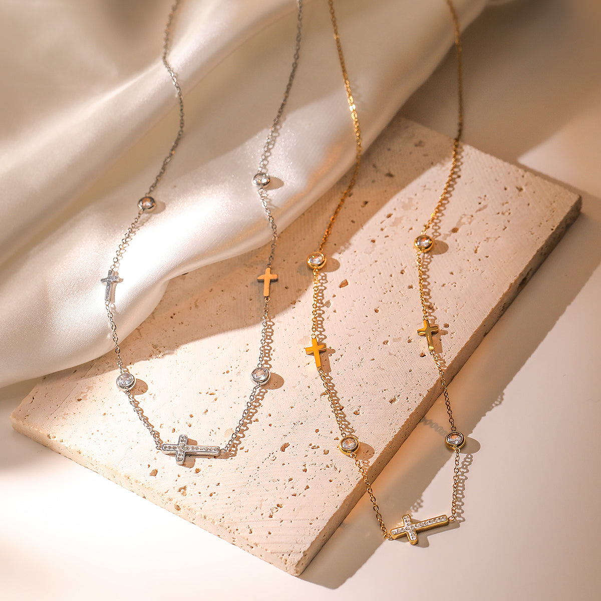 Multi Cross Necklace