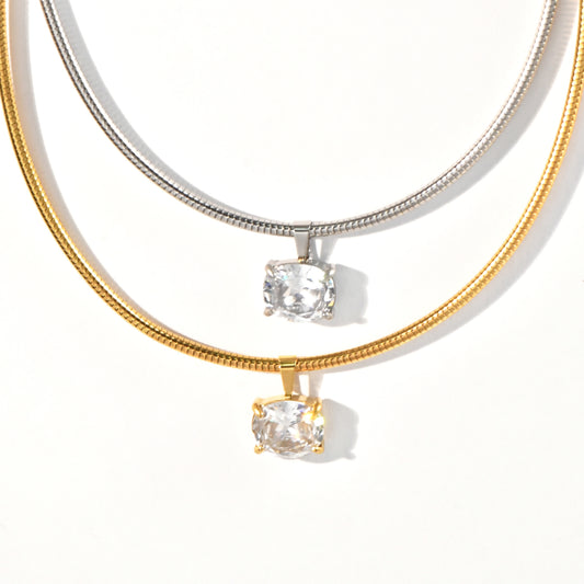 Single Stone Necklace