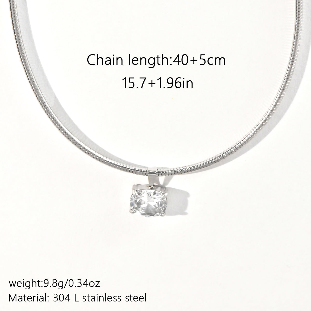 Single Stone Necklace