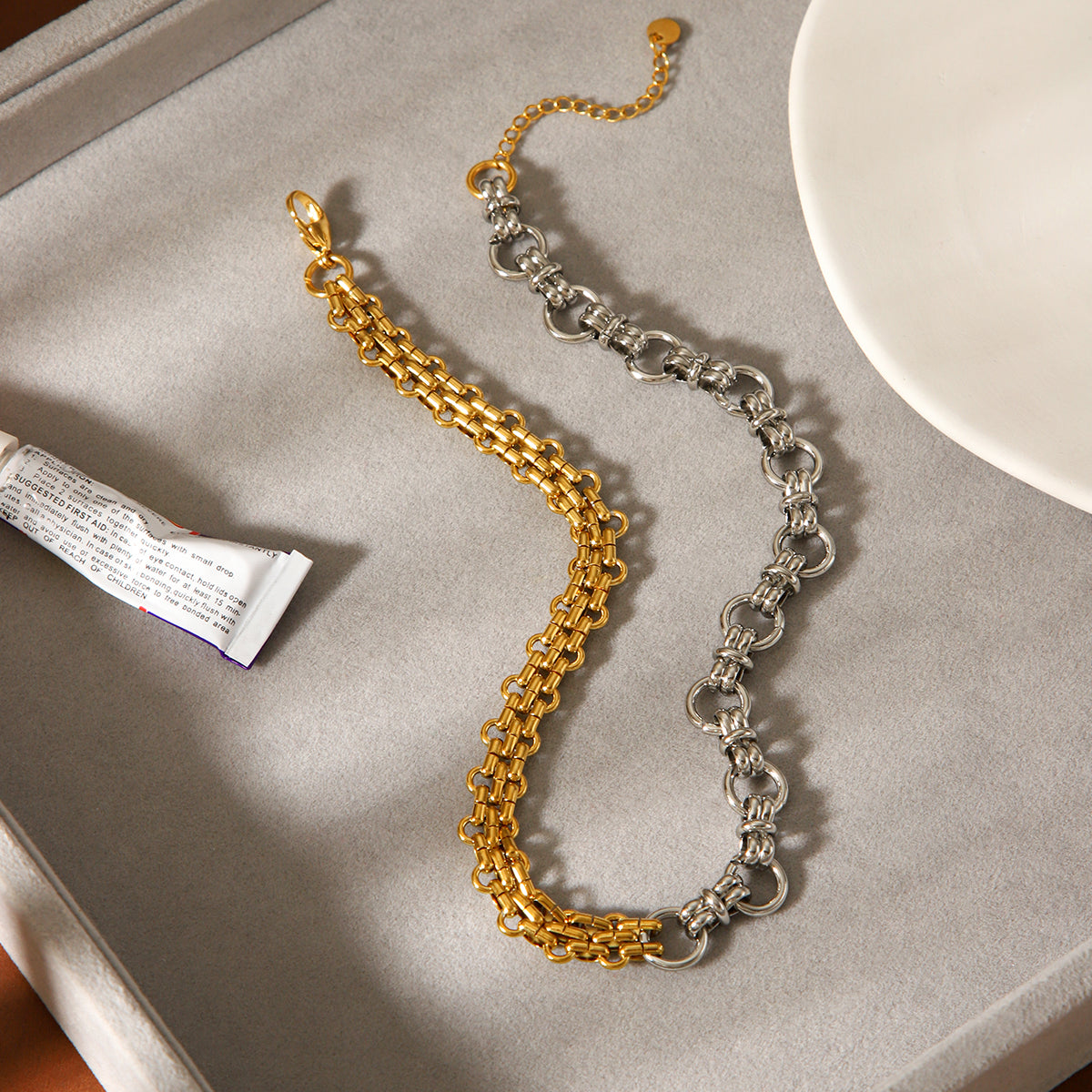 2 Tone double chain
