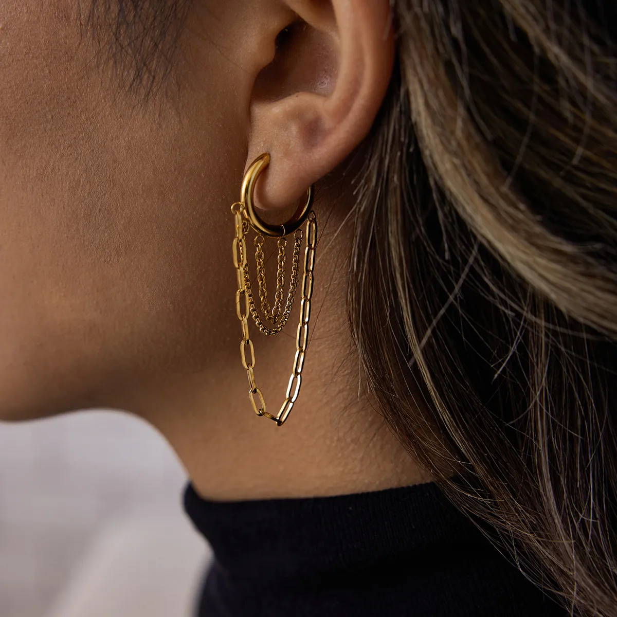 Multi Tassel Earrings