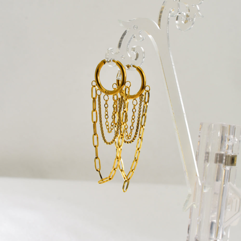 Multi Tassel Earrings
