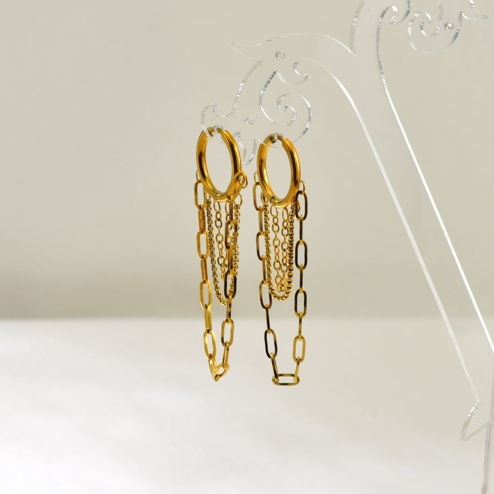 Multi Tassel Earrings