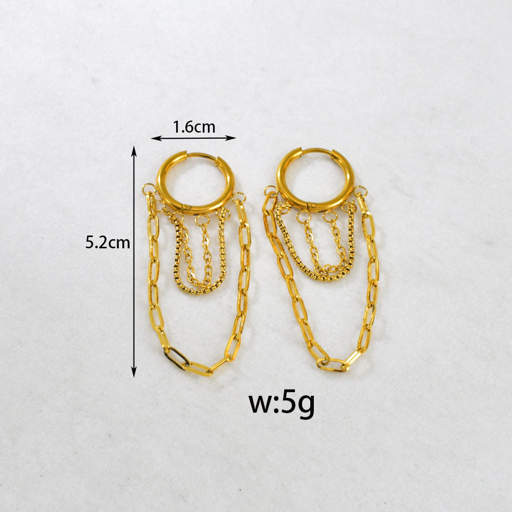 Multi Tassel Earrings