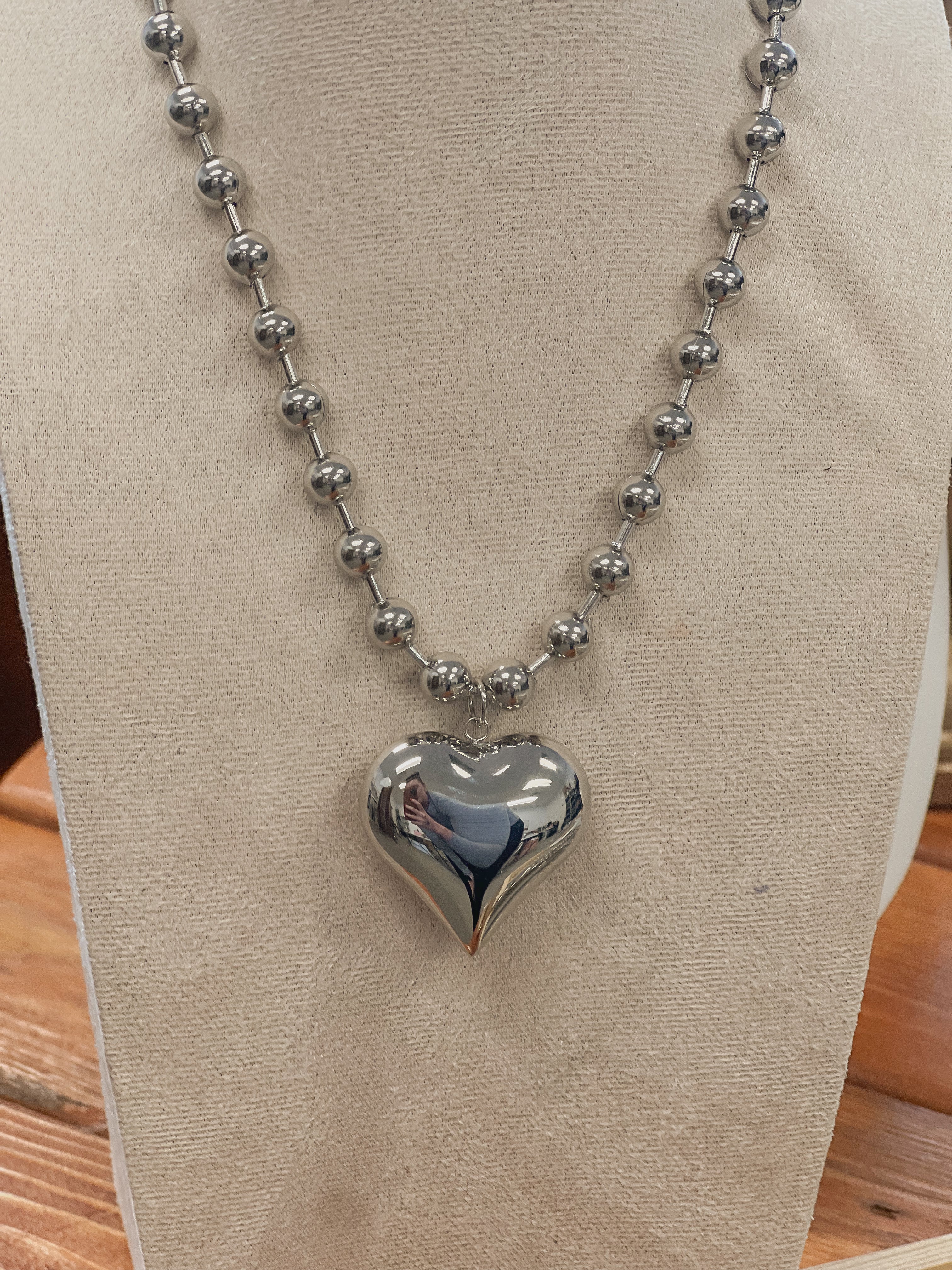 Large Beaded Heart – 3 Souls Company