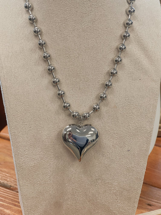 Large Beaded Heart
