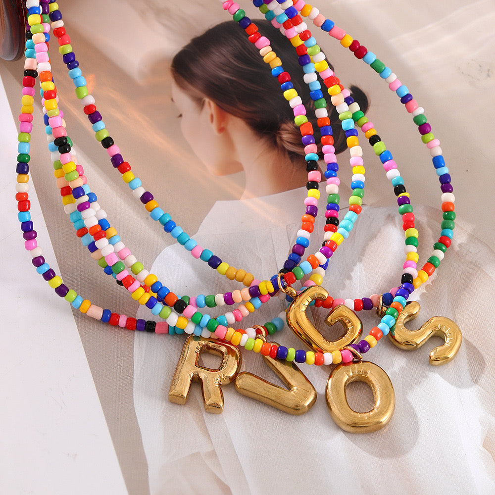 Beaded Letters