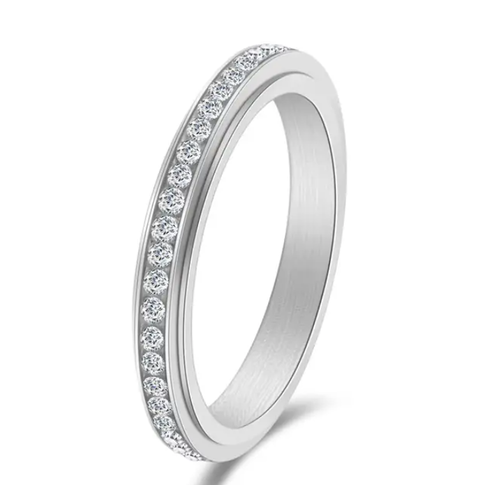 Thin Anxiety Ring