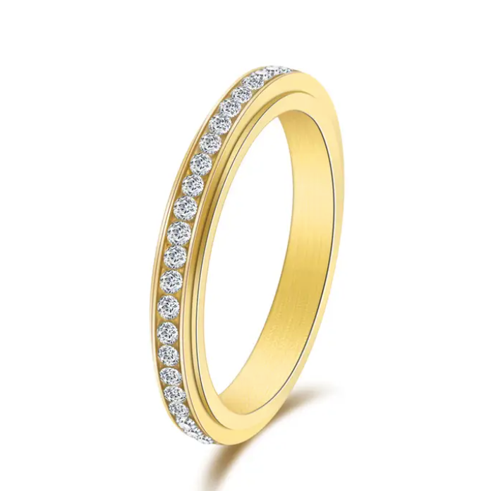 Thin Anxiety Ring