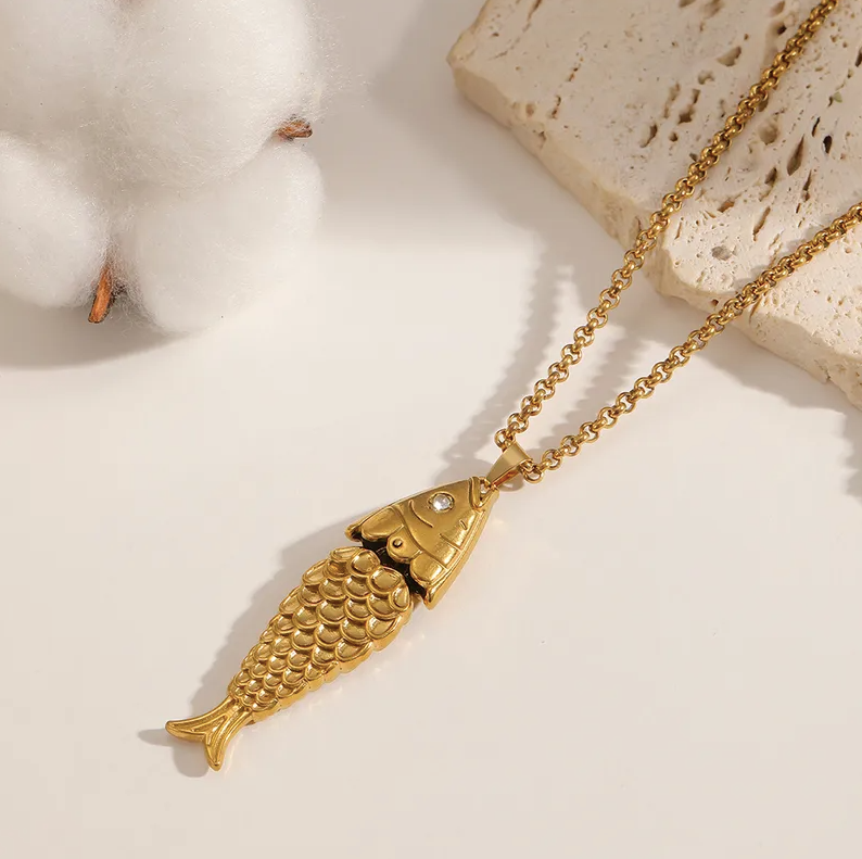 Fish Bone Necklace